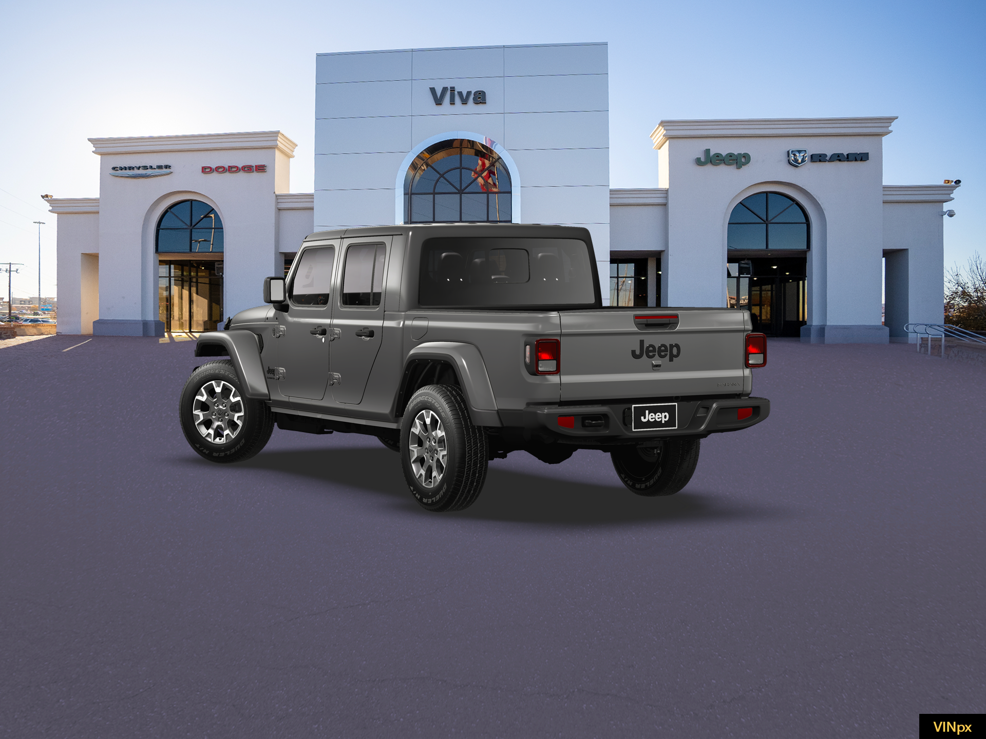 New 2026 Granite Crystal Metallic Clear-Coat Exterior Paint Jeep Sahara image 5
