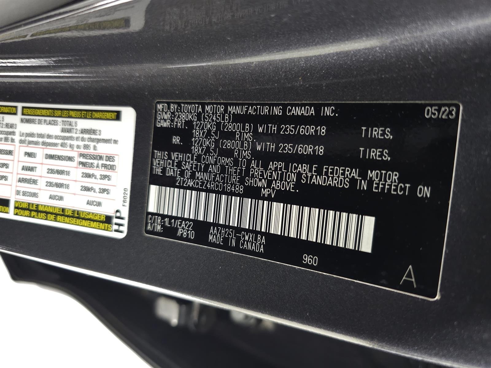 Certified Used 2024 Cloudburst Gray 1l1 Lexus  image 29