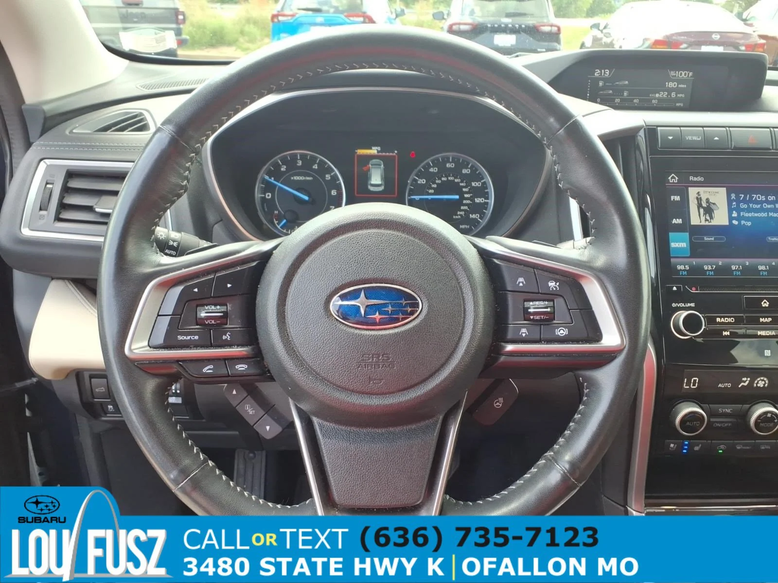 Used 2021 Abyss Blue Pearl Subaru Touring image 19