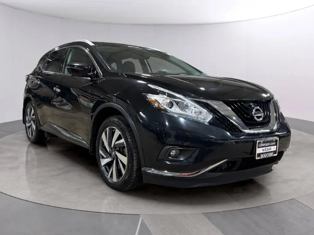 Used 2016 Magnetic Black Metallic Nissan Platinum image 2