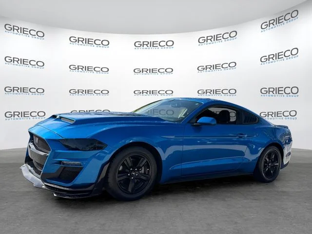 Used 2019 Blue Metallic Ford EcoBoost image 3