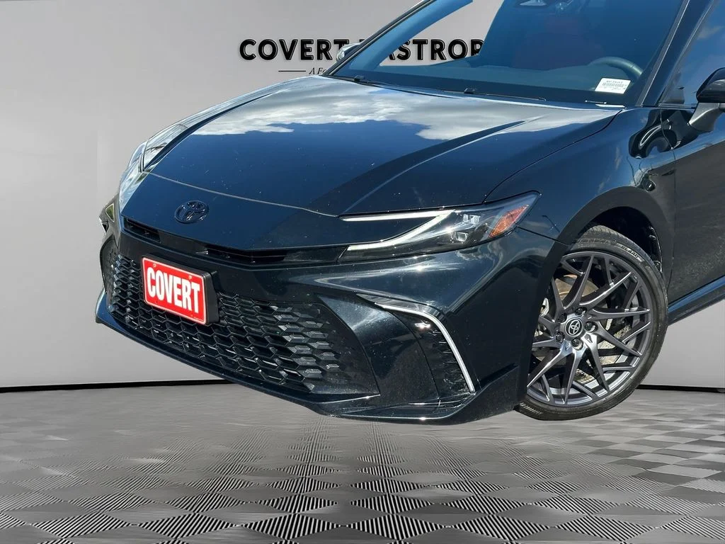 Used 2025 Black Toyota XSE image 2