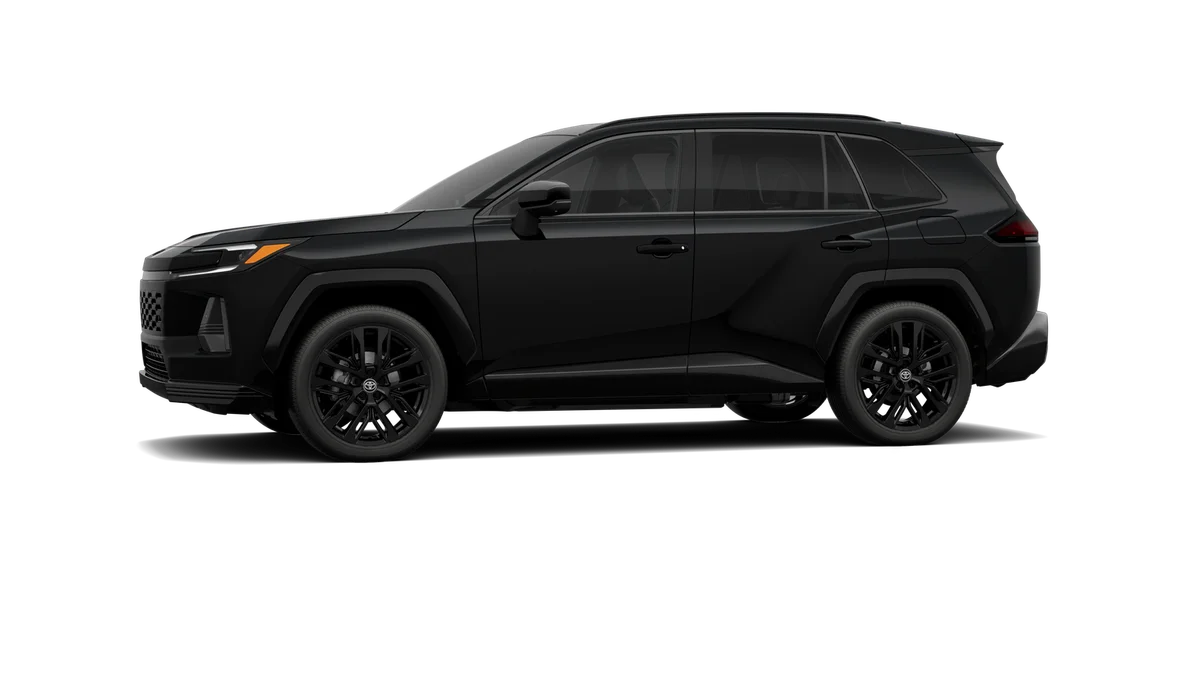 New 2026 Midnight Black Metallic Toyota XSE image 3