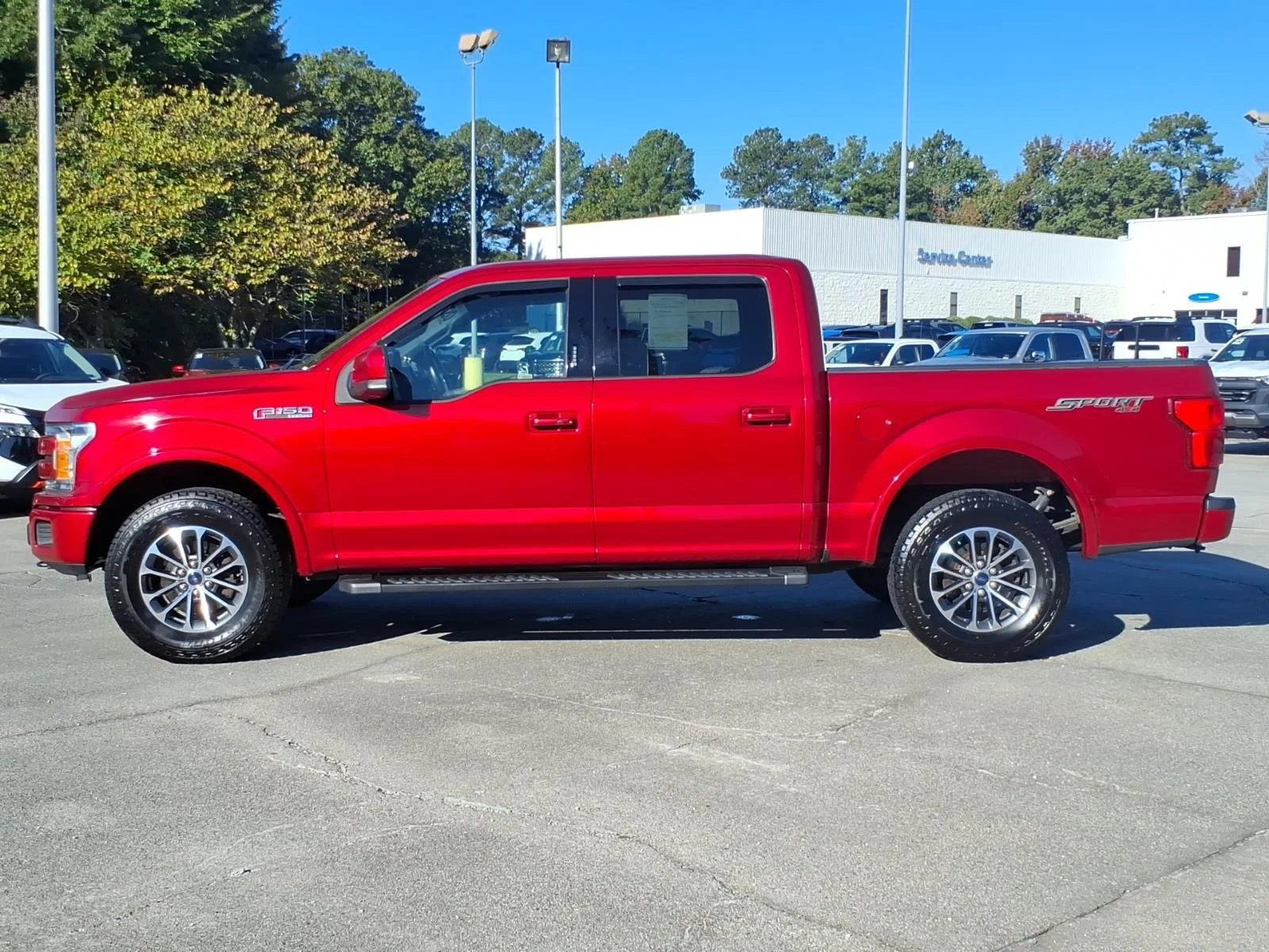 Used 2020 RED Ford LARIAT image 3