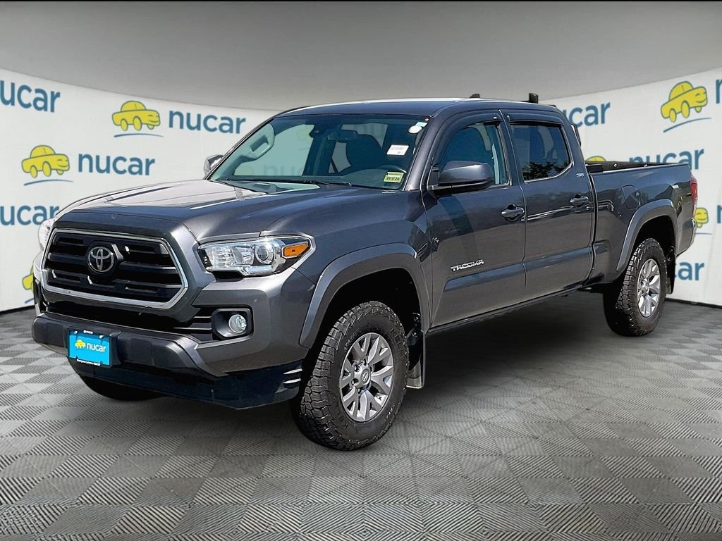 Used 2018 Magnetic Gray Metallic Toyota SR5 Double Cab 4x4 image 3
