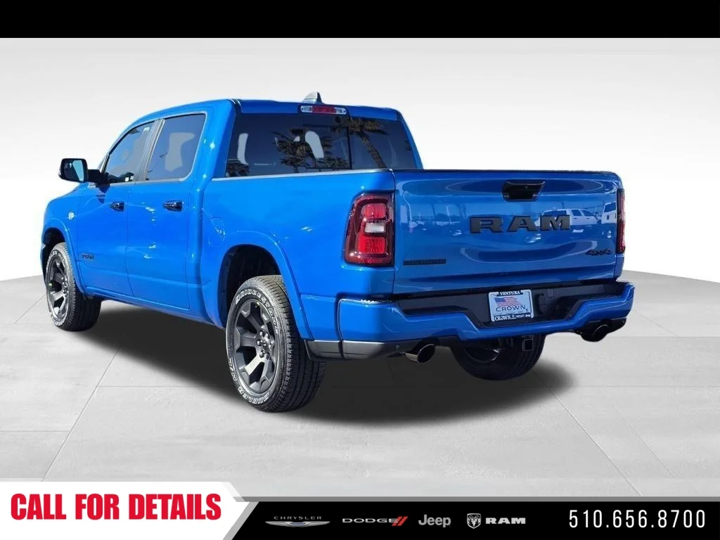 New 2026 Hydro Blue Pearl-Coat Exterior Paint RAM Big Horn image 7