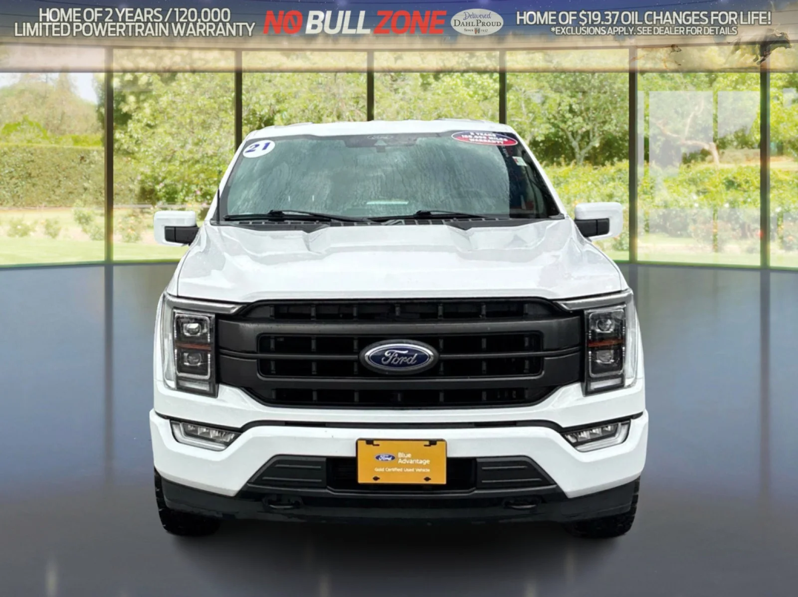 Used 2021 White Ford LARIAT image 8