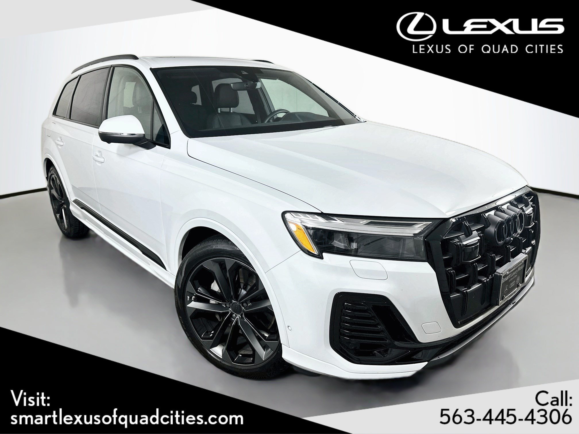 Used 2026 Glacier White Metallic Audi Premium Plus image 1