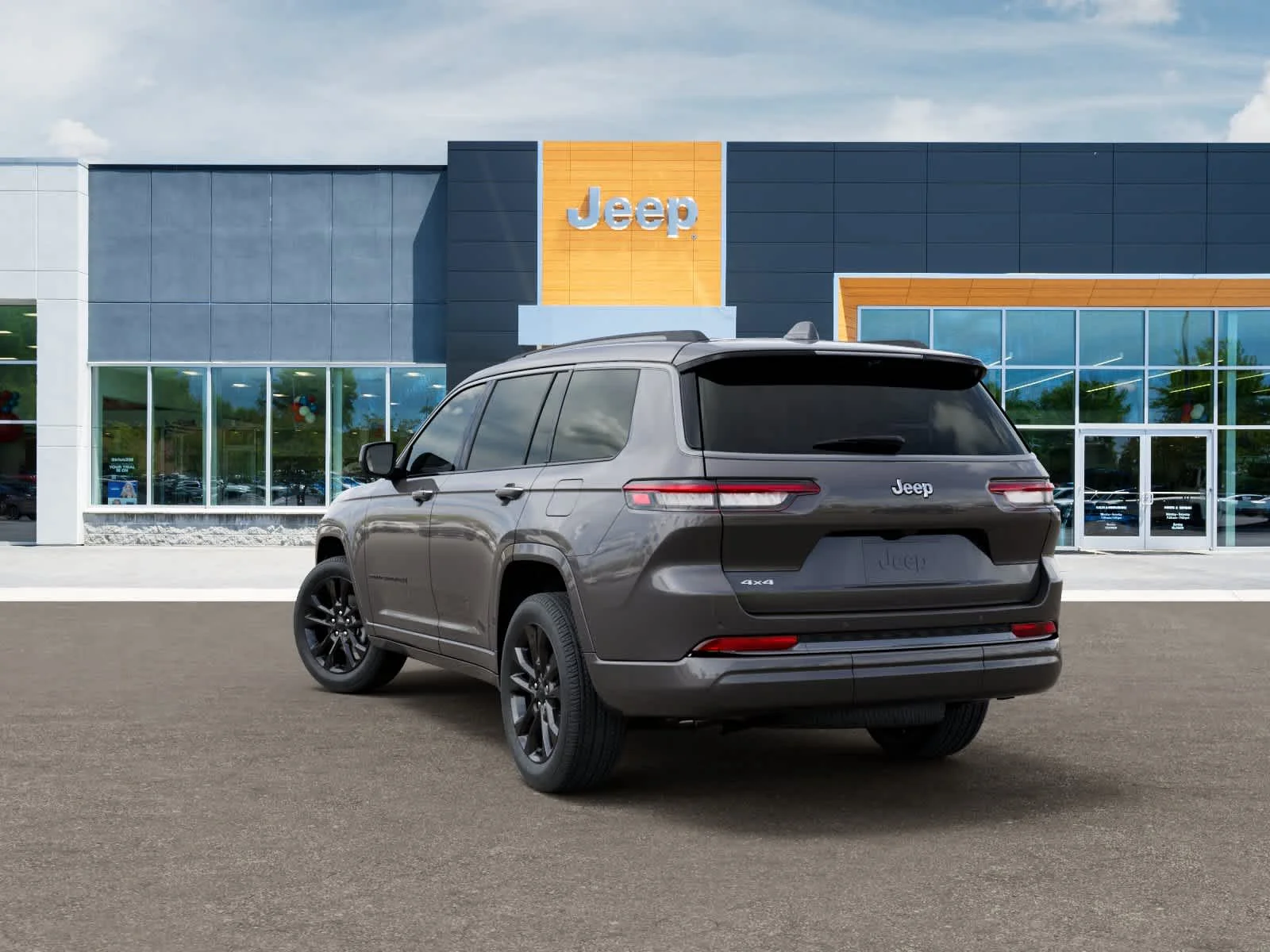 New 2026 Baltic Gray Metallic Clear-Coat Exterior Paint Jeep Limited Reserve image 3