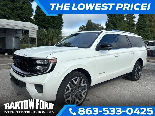 Used 2025 White Ford Platinum image 1