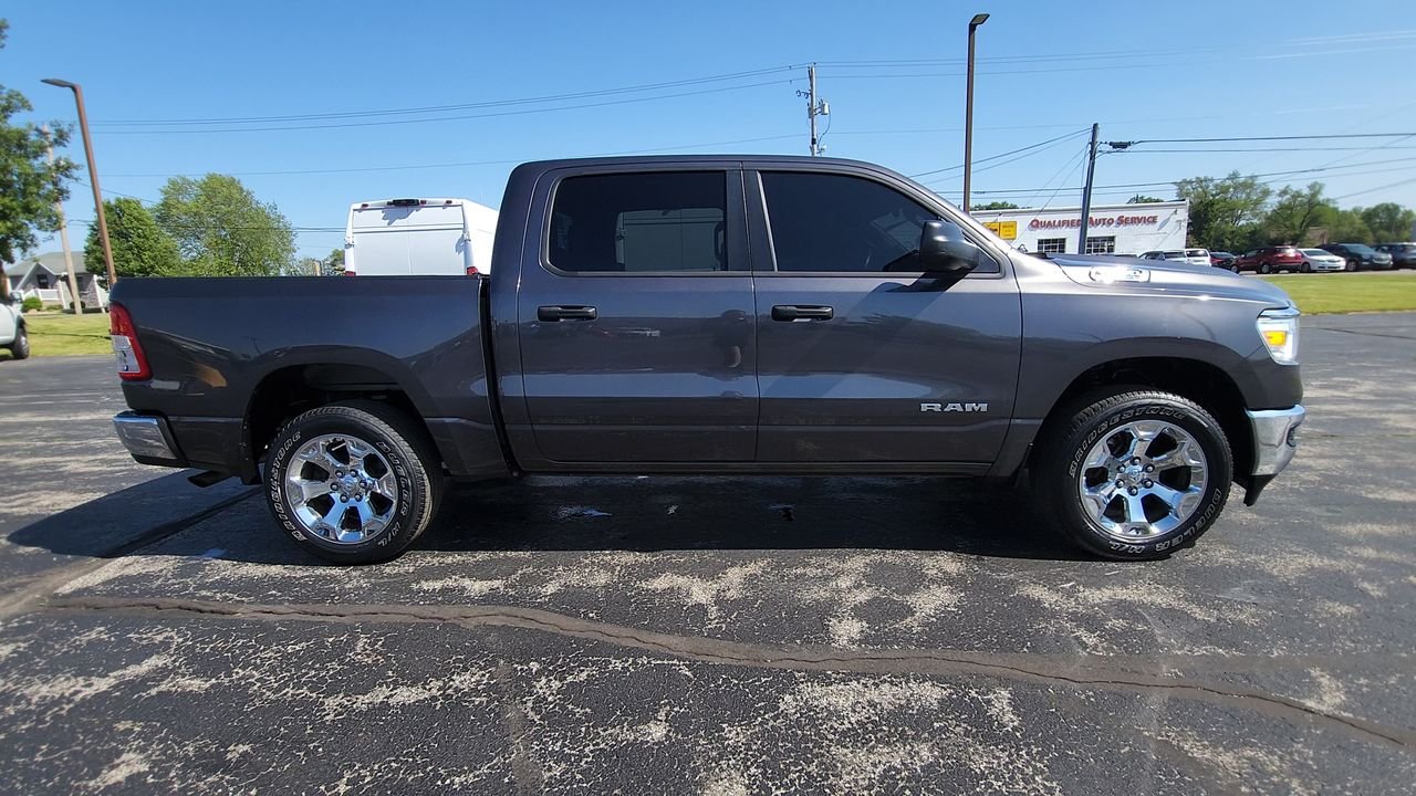 Used 2023 Granite Crystal Metallic Clearcoat Ram Big Horn image 9