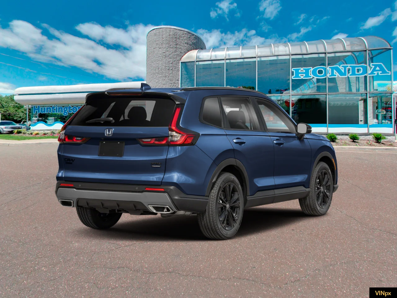 New 2026 Canyon River Blue Metallic Honda AWD Sport Touring image 2
