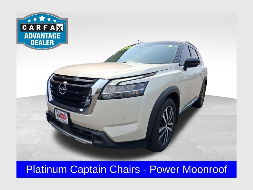 Used 2023 White Nissan Platinum image 1