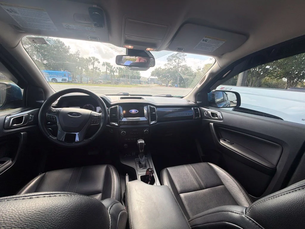Used 2021 Blue Ford Lariat image 15