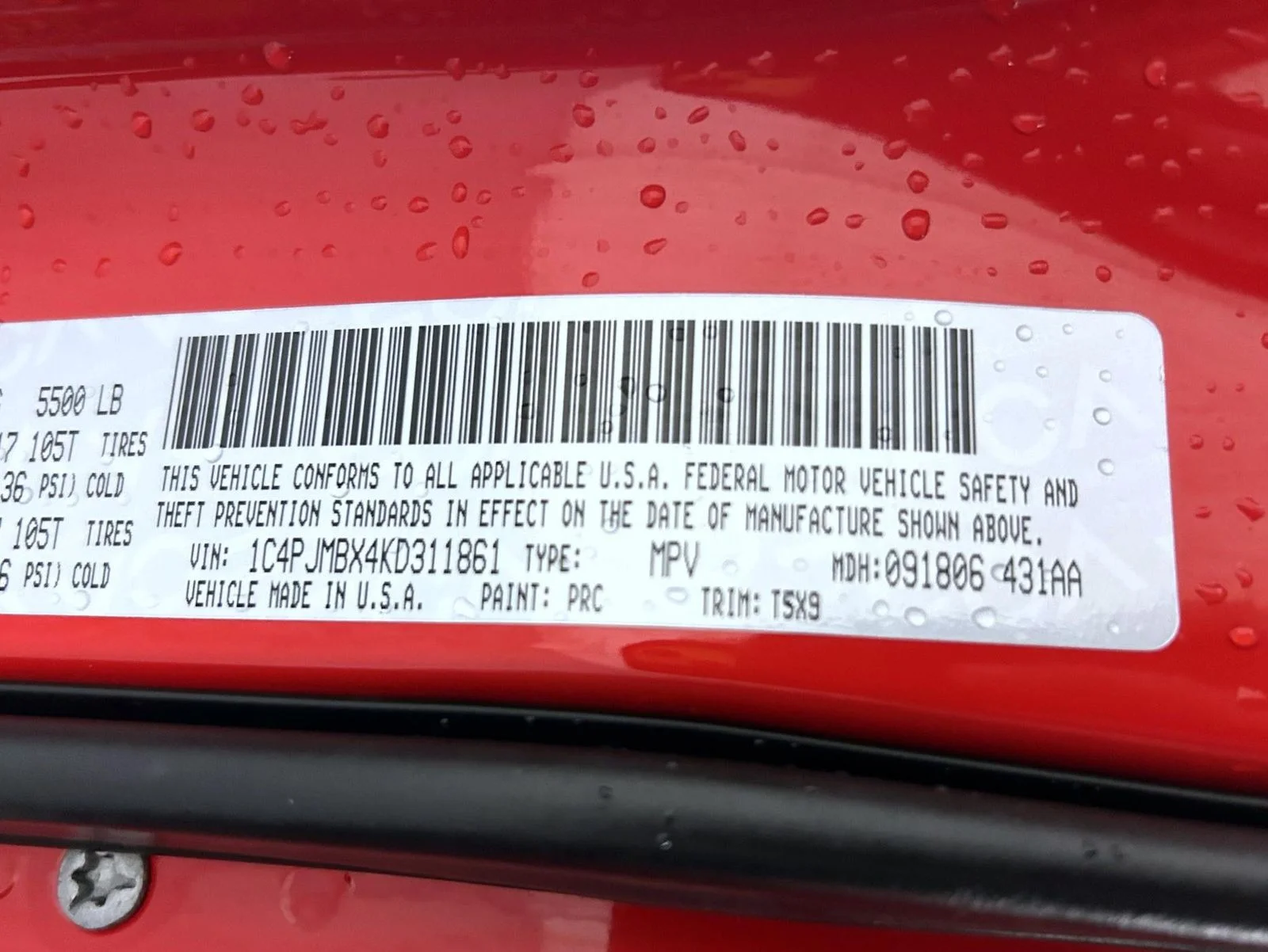 Used 2019 Red Jeep Trailhawk image 25
