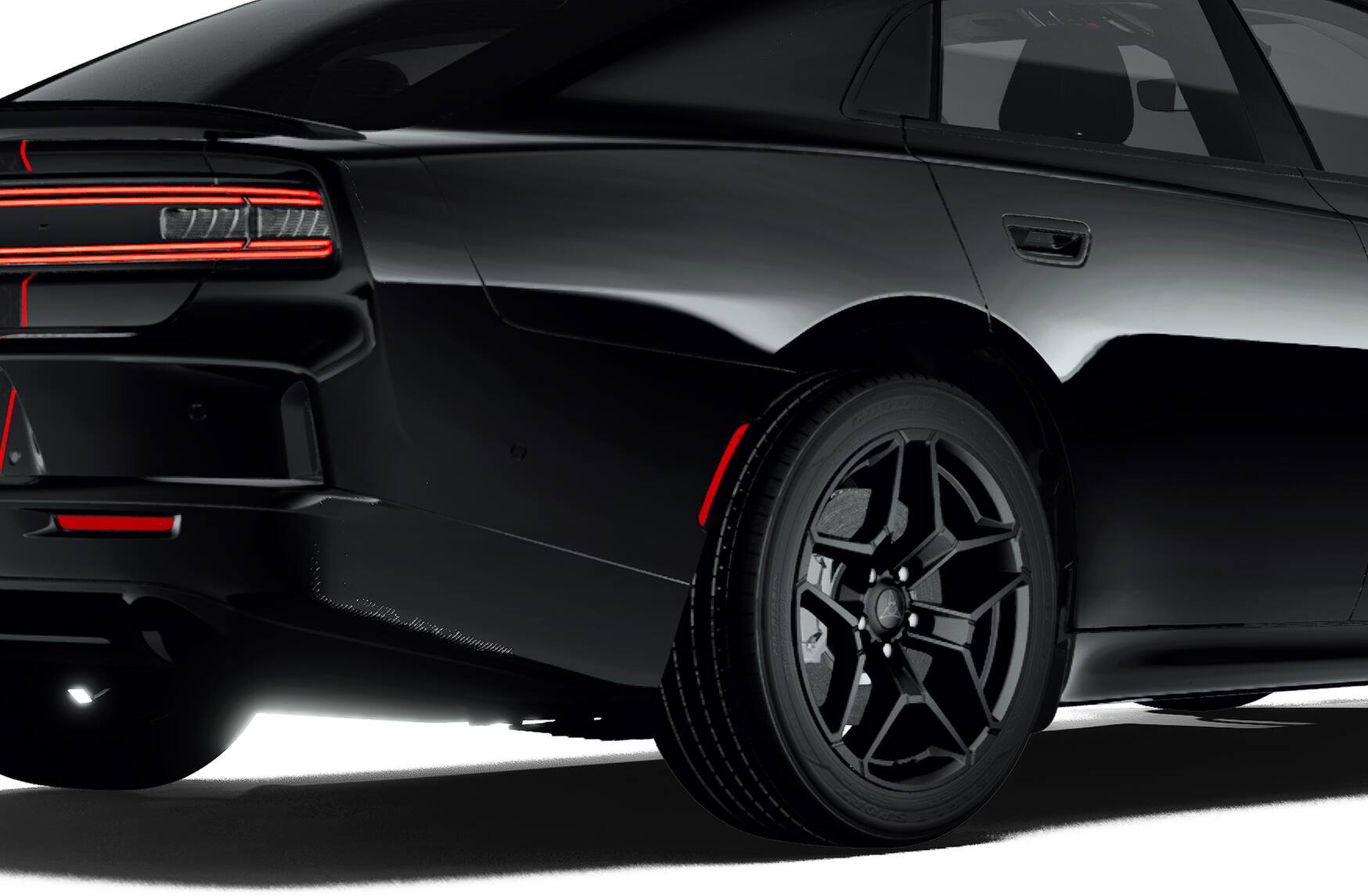 New 2027 Diamond Black Crystal Pearlcoat Dodge  image 2