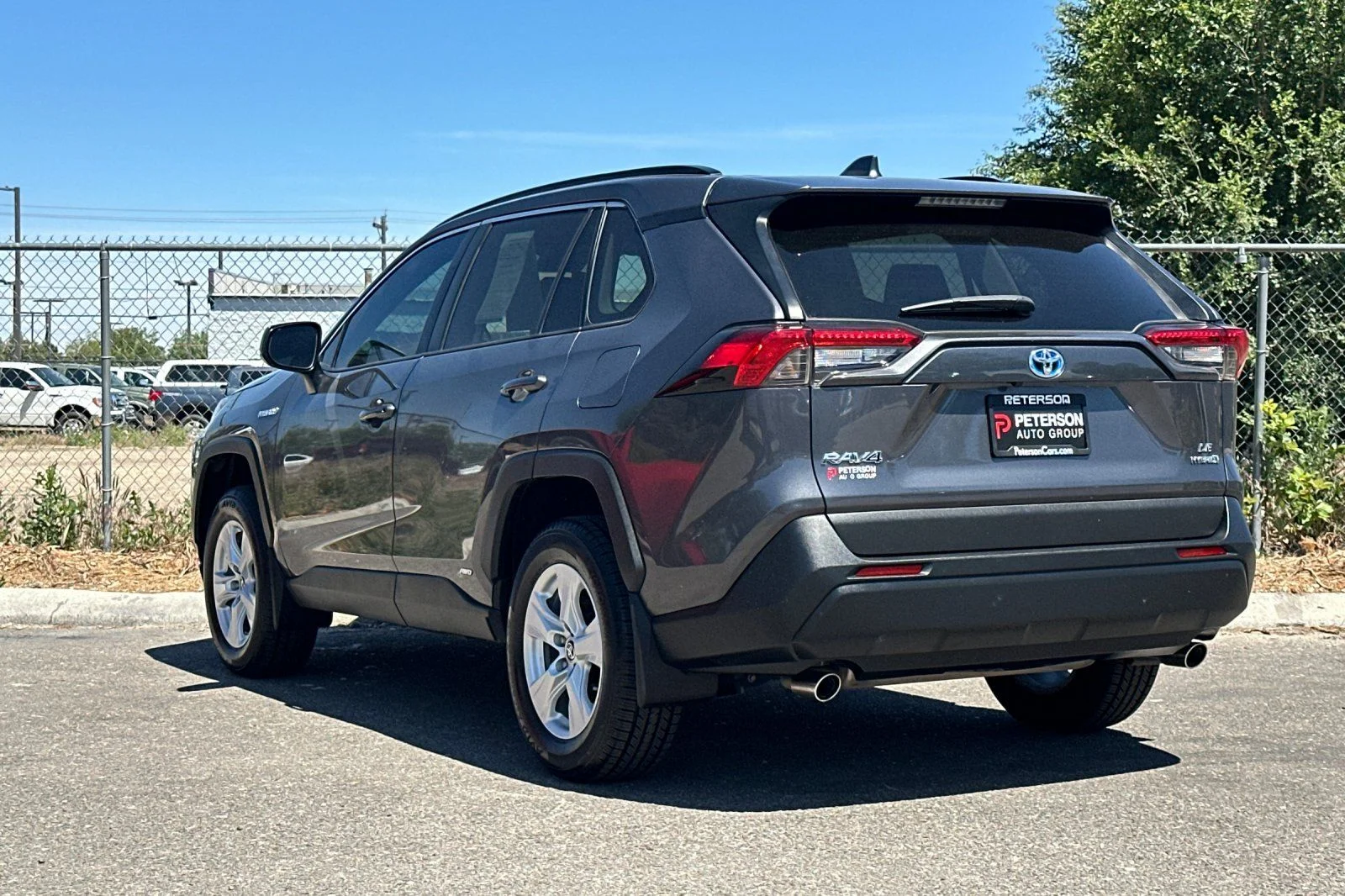 Used 2021 Gray Toyota LE image 6