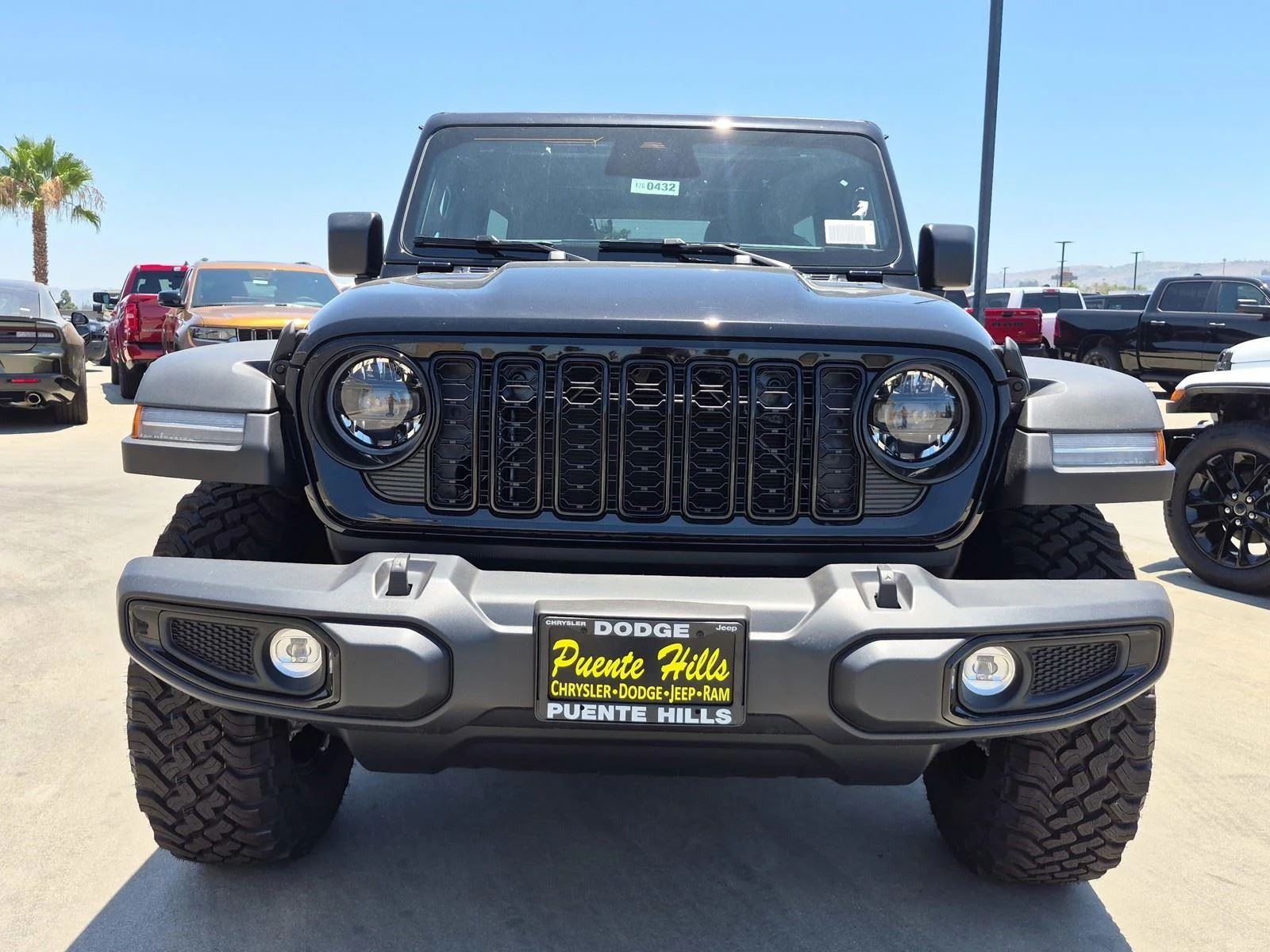 New 2026 Black Clear-Coat Exterior Paint Jeep Willys image 2