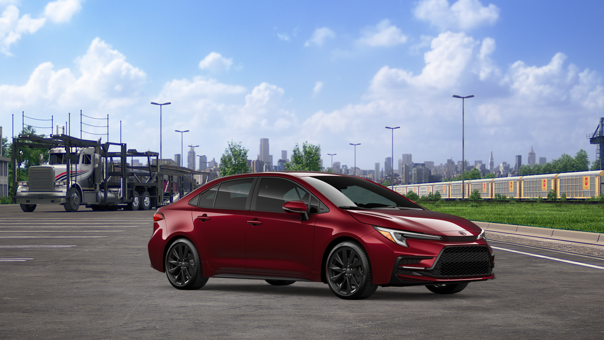 New 2026 Ruby Flare Pearl Toyota SE image 14