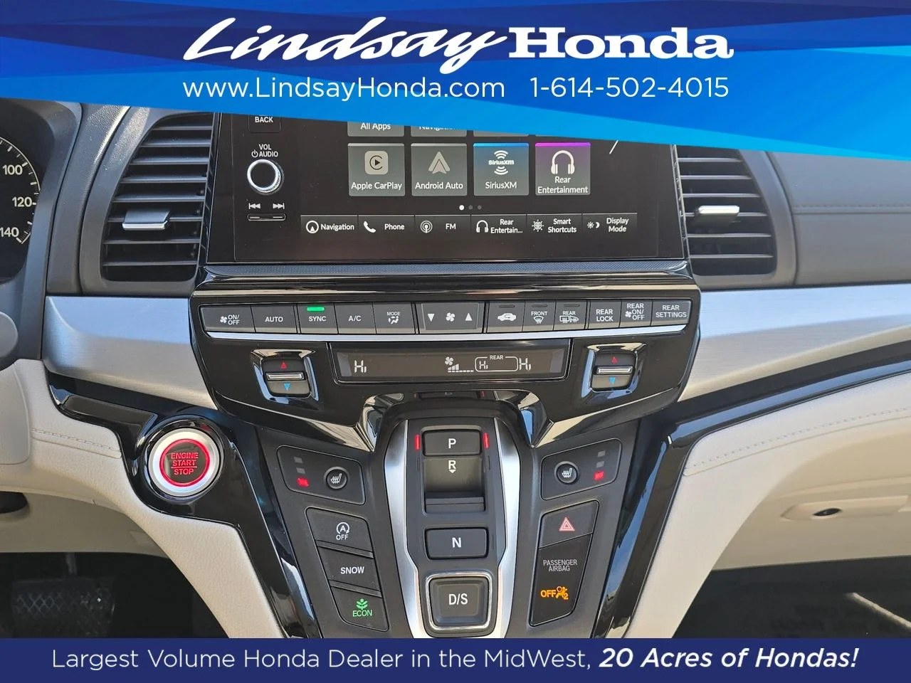 New 2026 Radiant Red Metallic II Honda Touring image 25