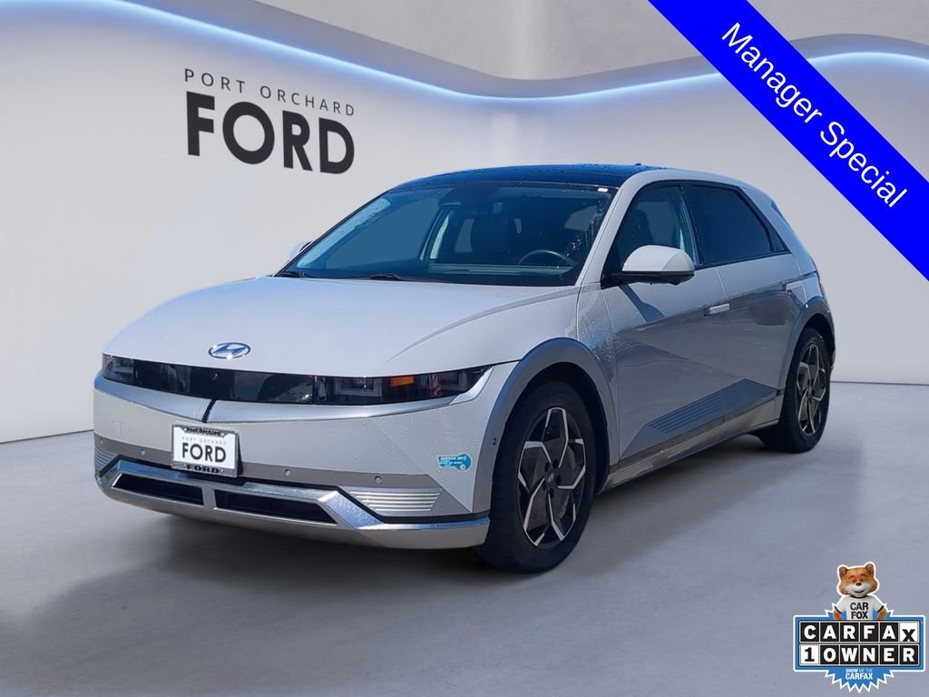 Used 2024 Cyber Gray Hyundai Limited image 1