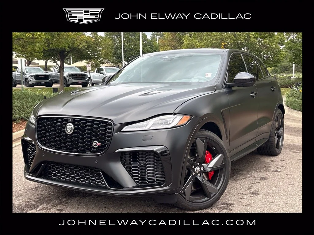 Used 2024 Santorini Black Metallic Jaguar SVR image 1