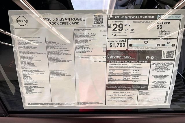 New 2026 Super Black Nissan Rock Creek image 34
