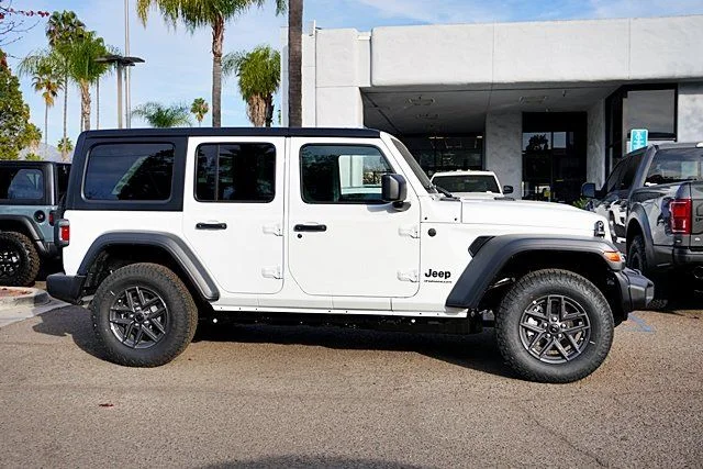 New 2026 Bright White Clearcoat Jeep Sport S image 7