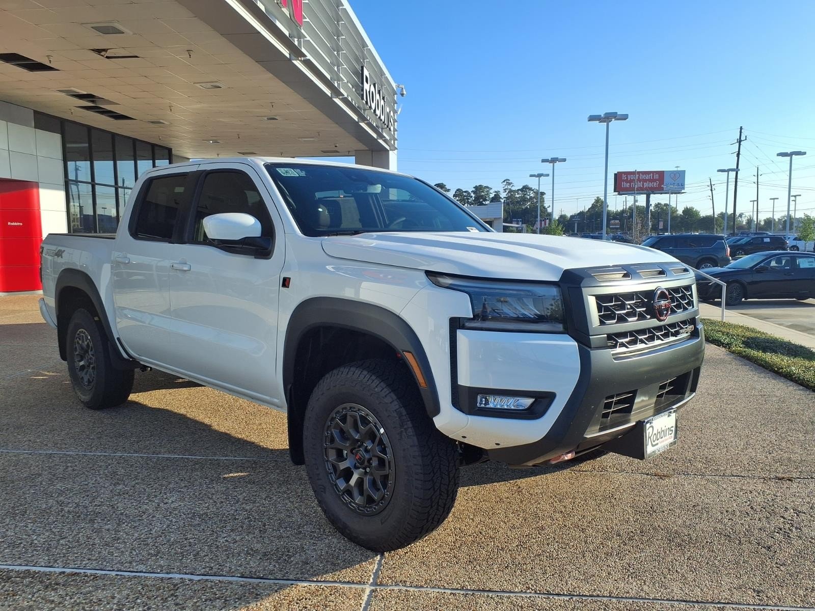 2026 Nissan Frontier Crew Cab PRO-4X® R by Roush® White at Robbins Nissan
