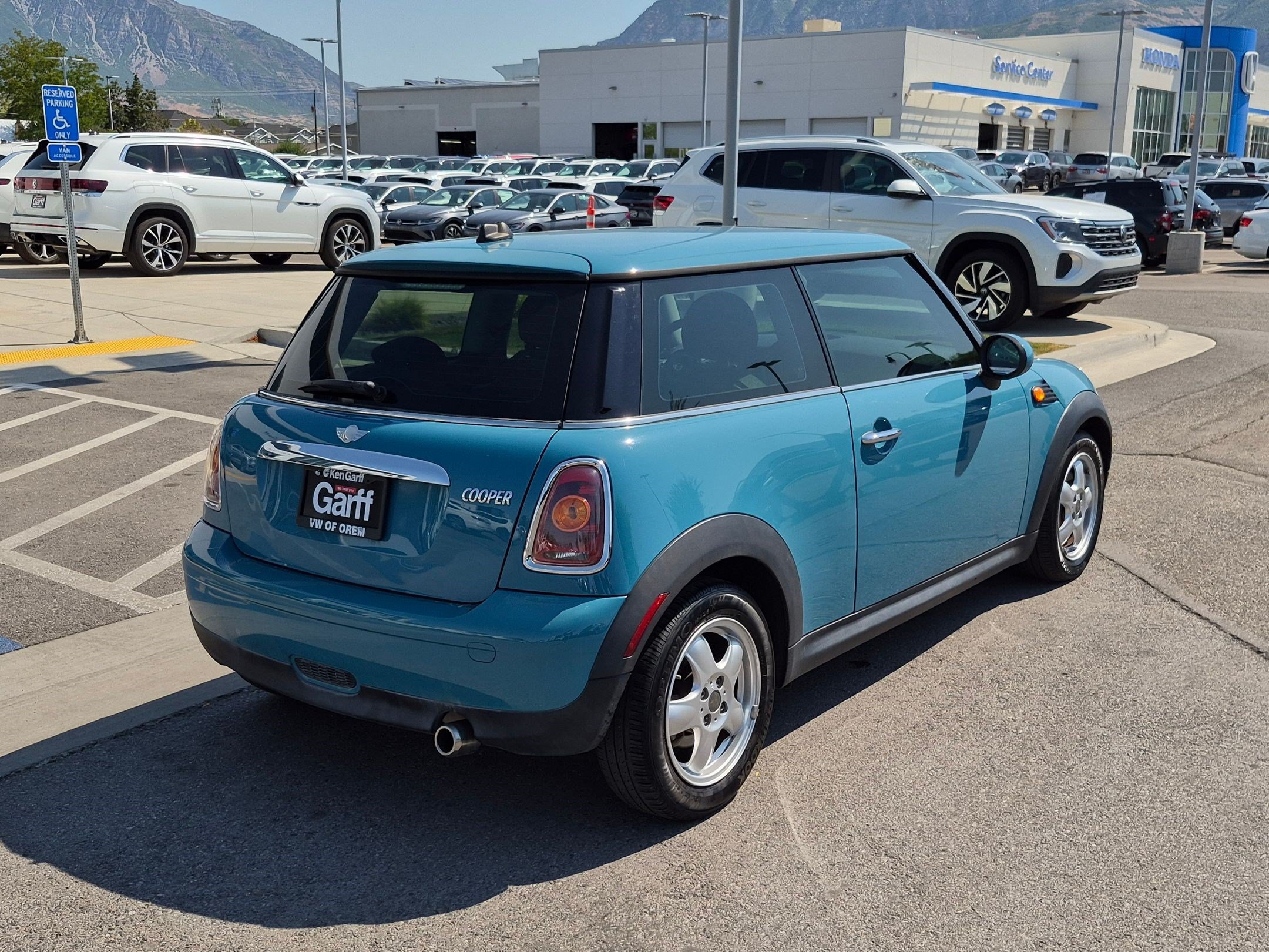 Used 2009 Oxygen Blue MINI Base image 3