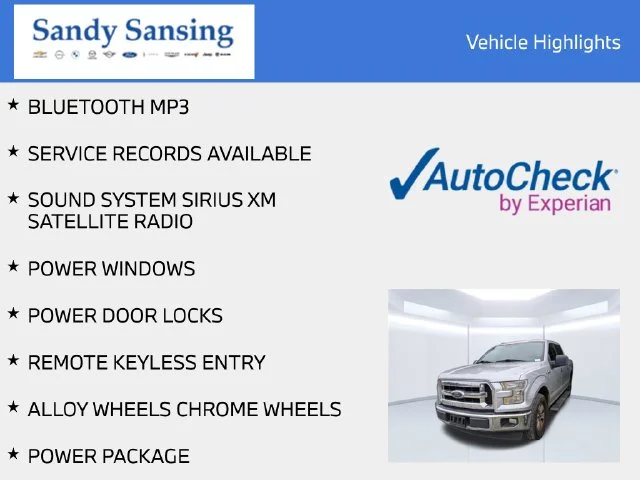 Used 2017 Silver Ford XLT image 6
