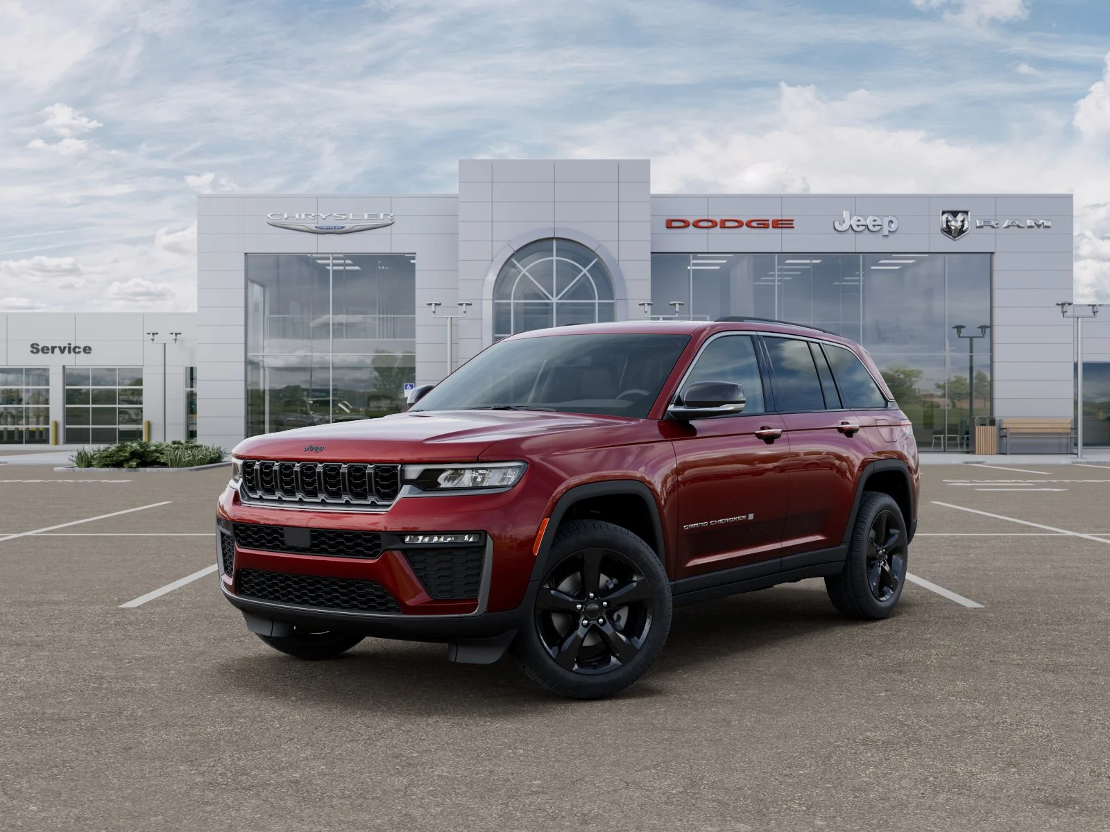 New 2026 Velvet Red Pearl-Coat Exterior Paint Jeep Limited image 24