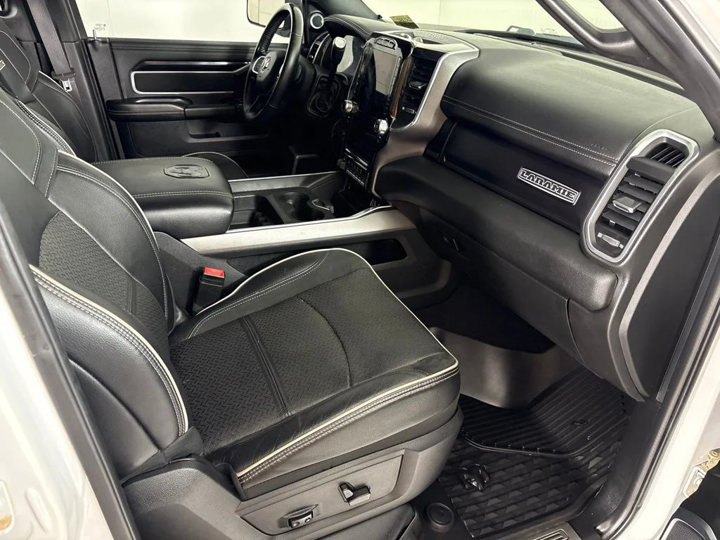 Used 2021 Bright White Clearcoat Ram Laramie image 18