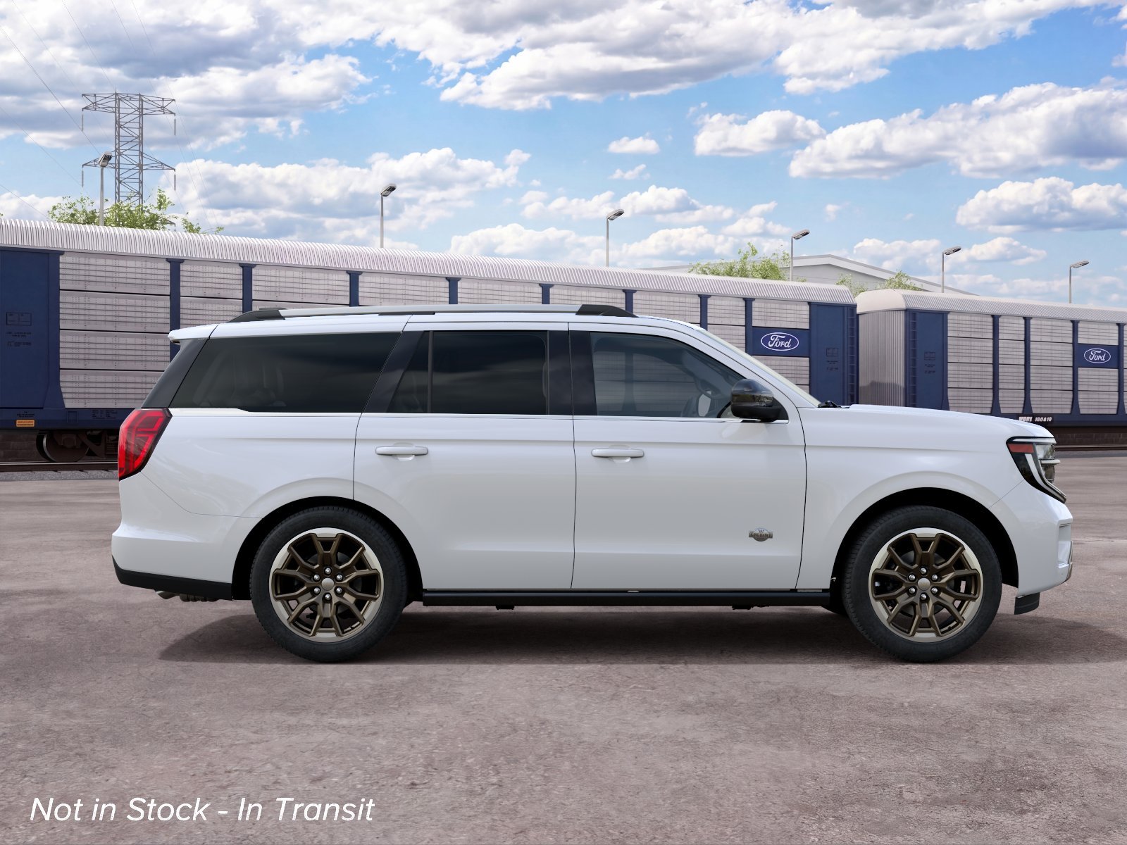 New 2027 Star White Metallic Tri-Coat Ford King Ranch image 6