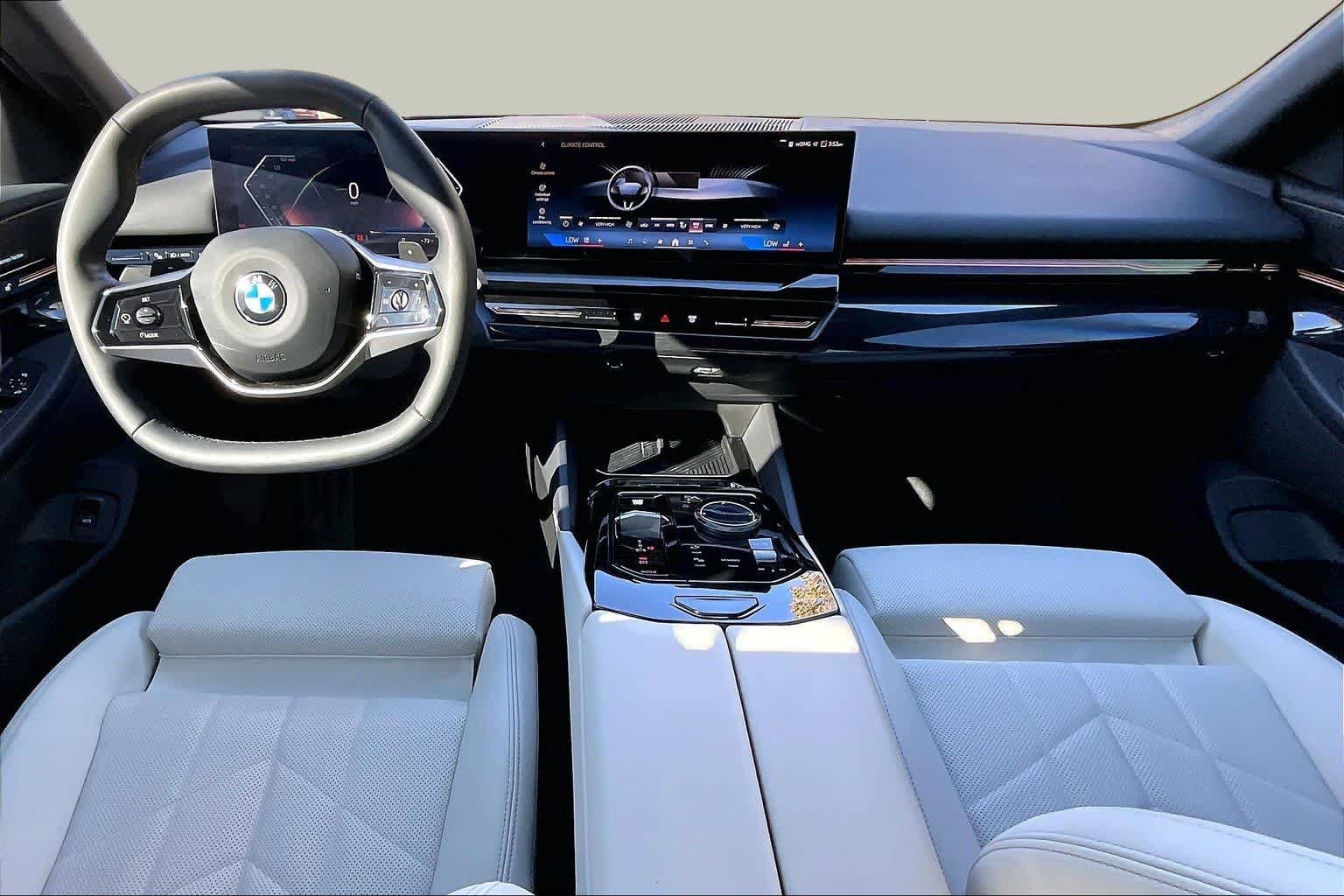 Certified Used 2025 Mineral White Metallic BMW 530i image 15