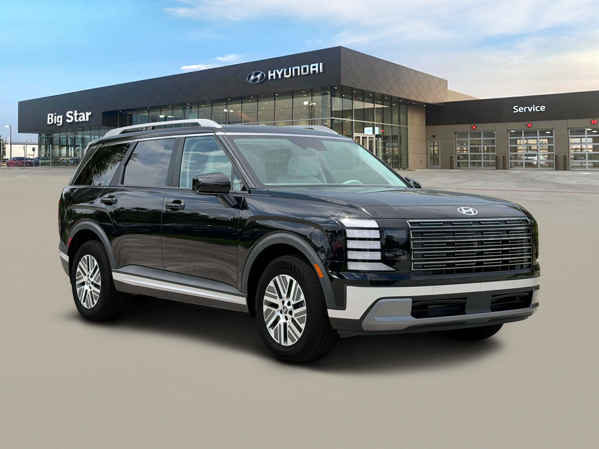 New 2027 Abyss Black Pearl Hyundai Blue SEL 7P image 28
