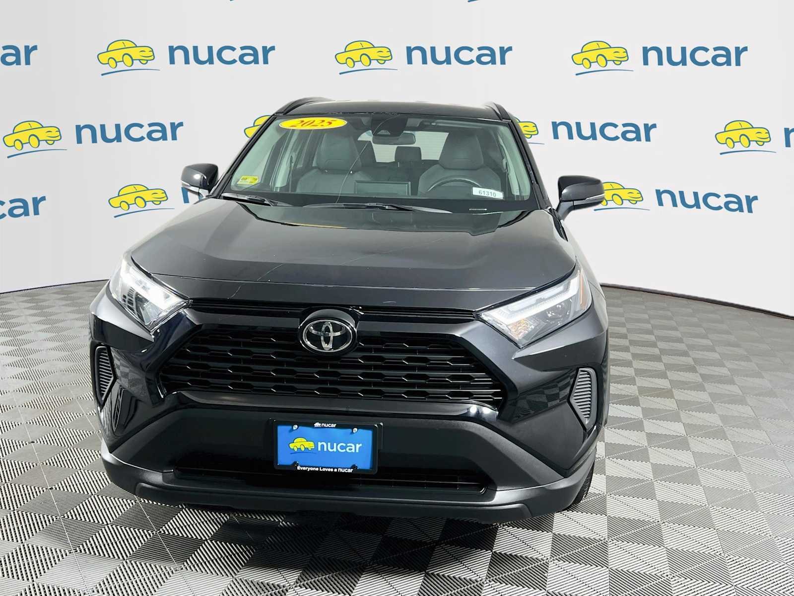 Used 2025 Midnight Black Metallic Toyota XLE image 2