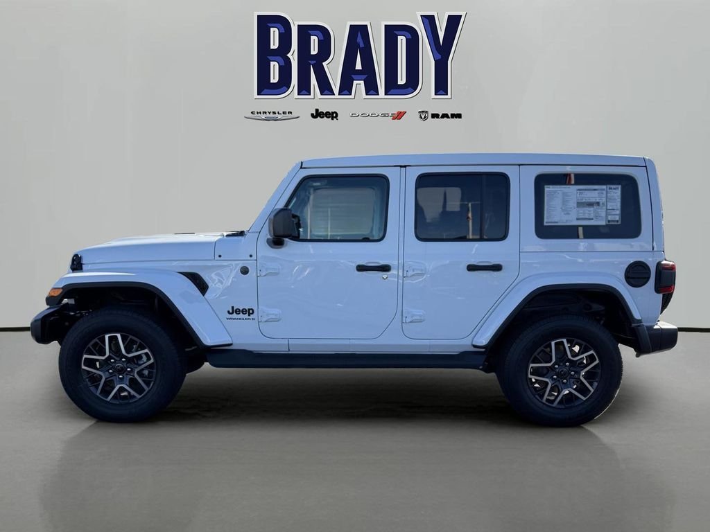New 2026 Bright White Clear-Coat Exterior Paint Jeep Sahara image 6