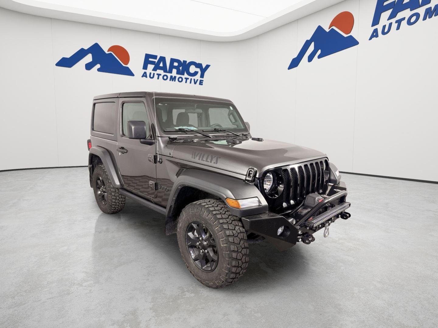 Used 2023 Granite Crystal Metallic Clearcoat Jeep Willys Sport image 10