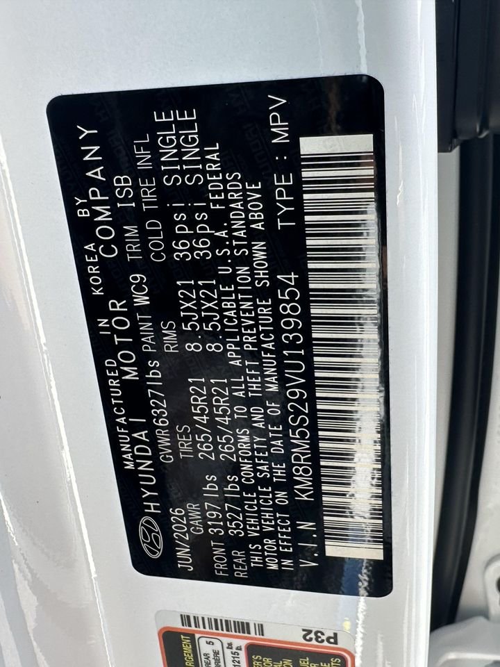 New 2027 Creamy White Pearl Hyundai Calligraphy image 32