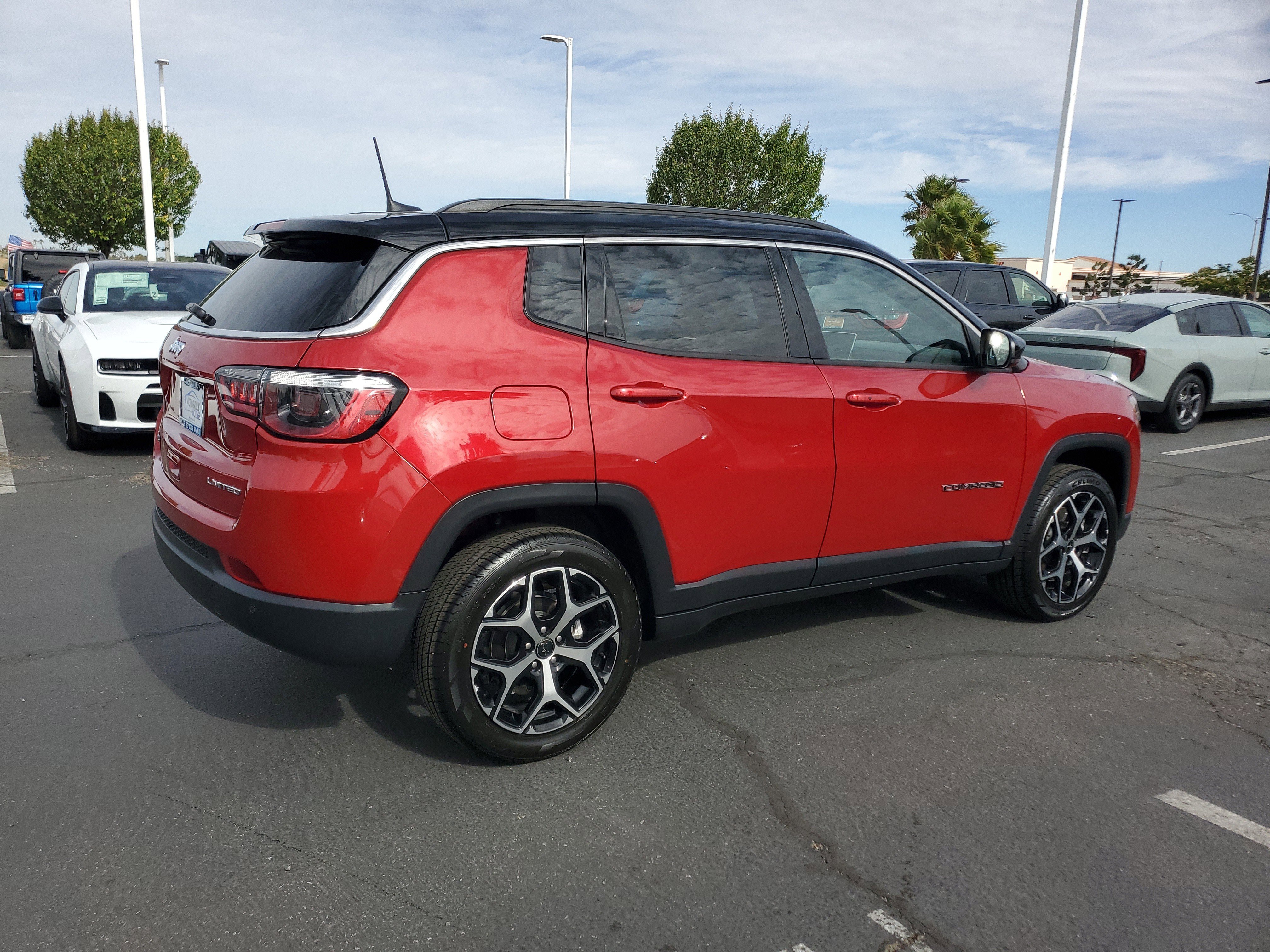 Certified Used 2025 Red Jeep Limited image 3
