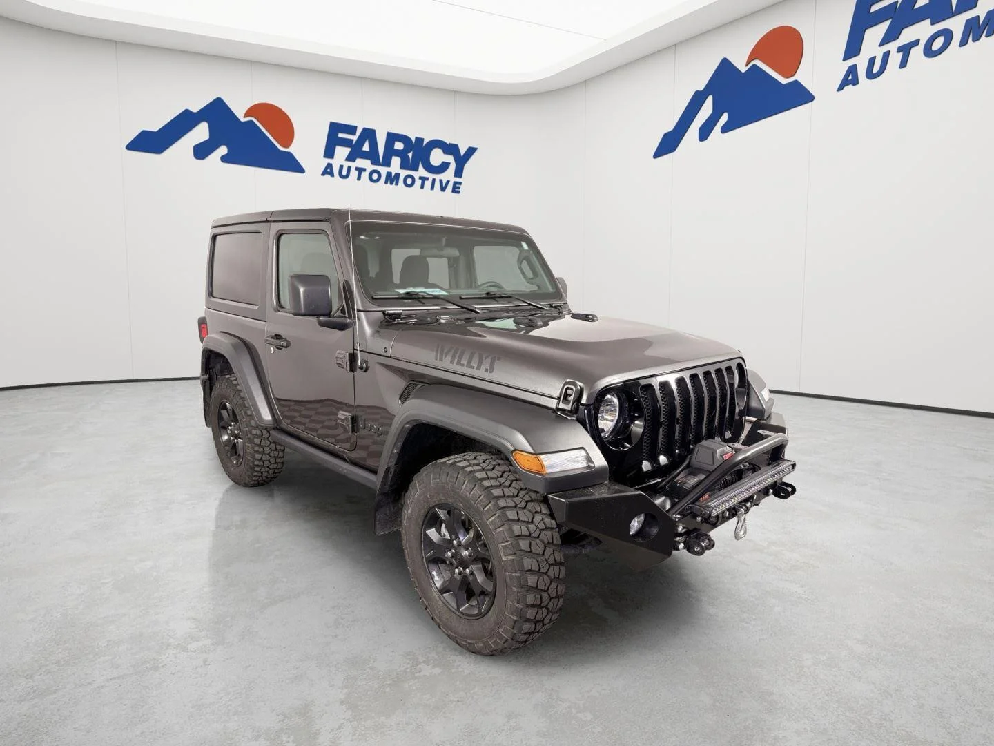 Used 2023 Granite Crystal Metallic Clearcoat Jeep Willys Sport image 10