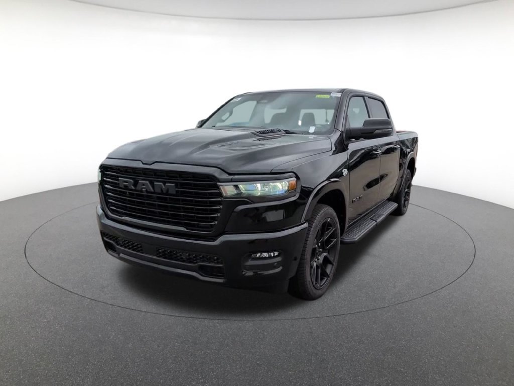 New 2026 Diamond Black Crystal Pearl-Coat Exterior Paint RAM Laramie image 13