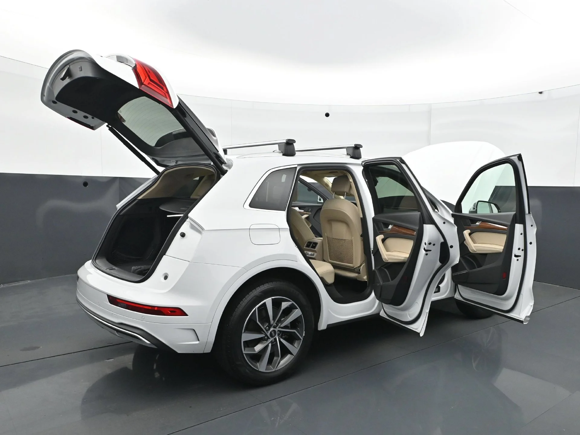 Used 2021 Glacier White Metallic Audi 45 Premium Plus image 34