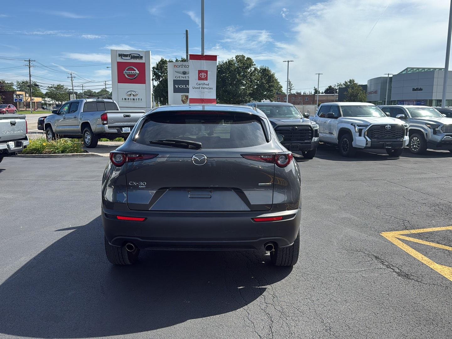 Used 2021 Machine Gray Metallic Mazda Select image 4