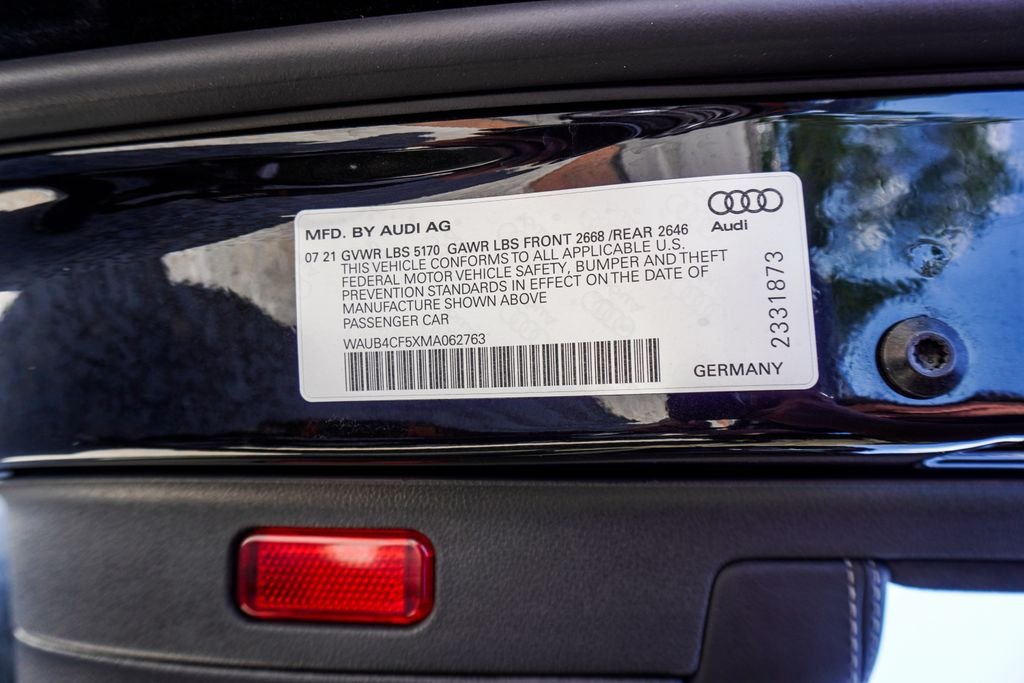 Used 2021 Black Audi Prestige image 41