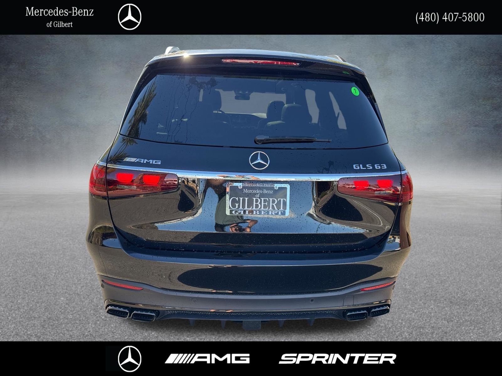 New 2026 Obsidian Black Metallic Mercedes-Benz GLS 63 AMG® image 5