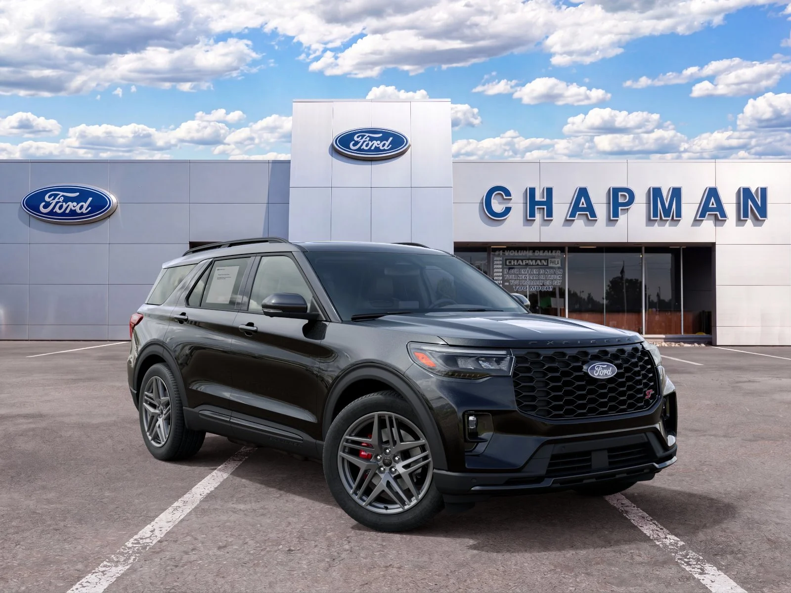 New 2027 Agate Black Metallic Ford ST image 7