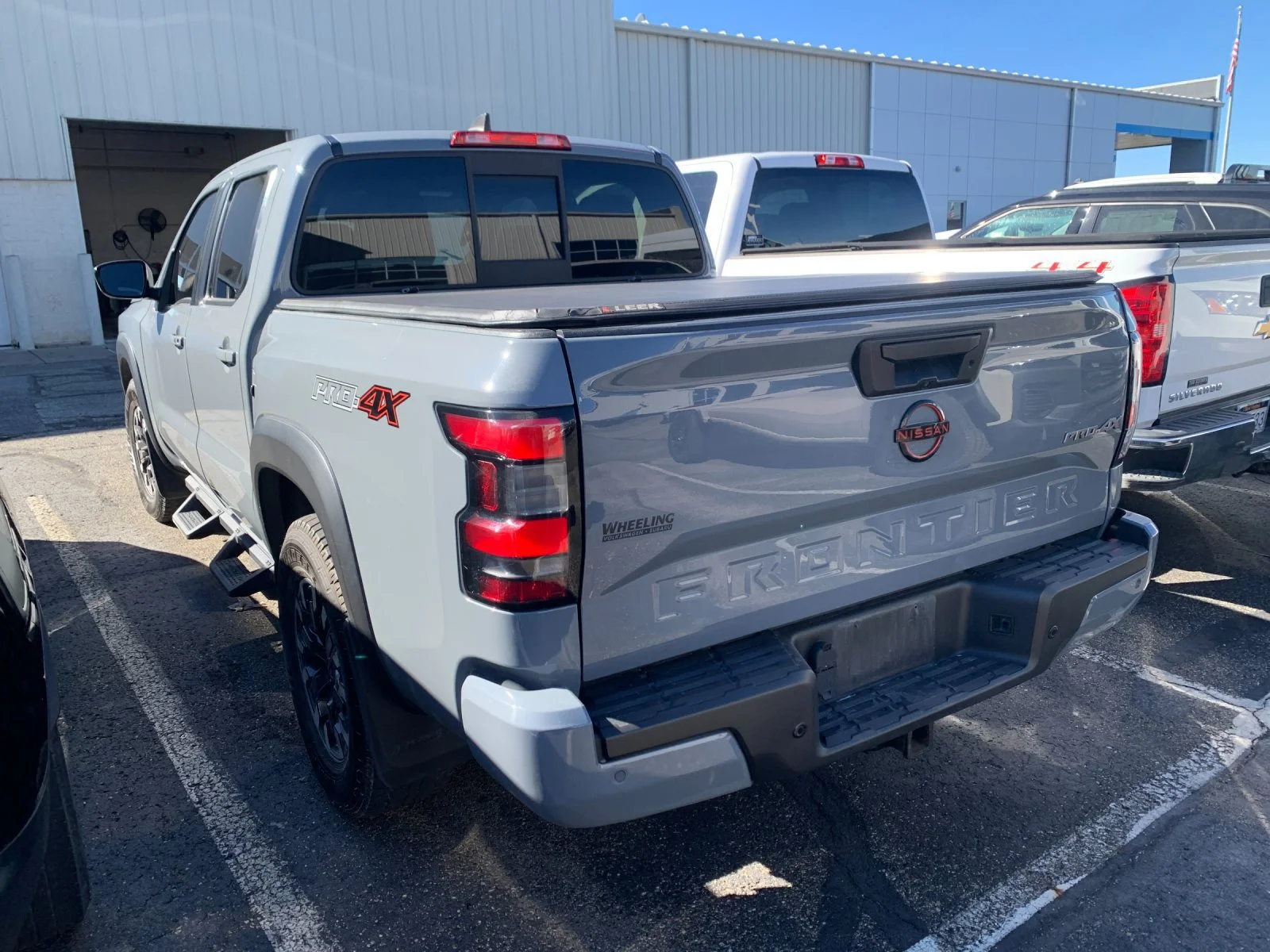 Used 2022 Gray Nissan Crew Cab PRO-4X 4x4 image 4