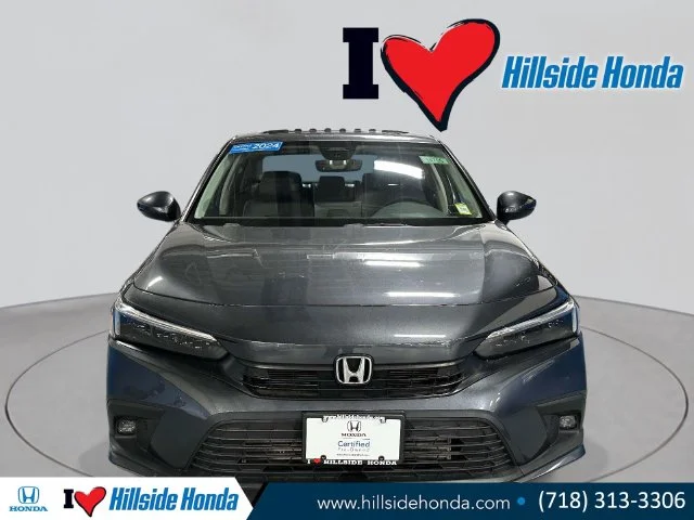 Certified Used 2024 Meteorite Gray Metallic Honda 1.5T 4D TOURING image 8